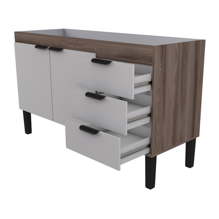 COZIMAX - GABINETE FLAMINGO 1,50MT BRANCO